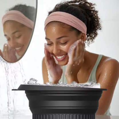 Facial Collapsible Ice Bath Silicone Bowl